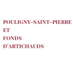 Recette Pouligny-Saint-Pierre et fonds d'artichauds